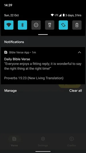 Bible Verse App